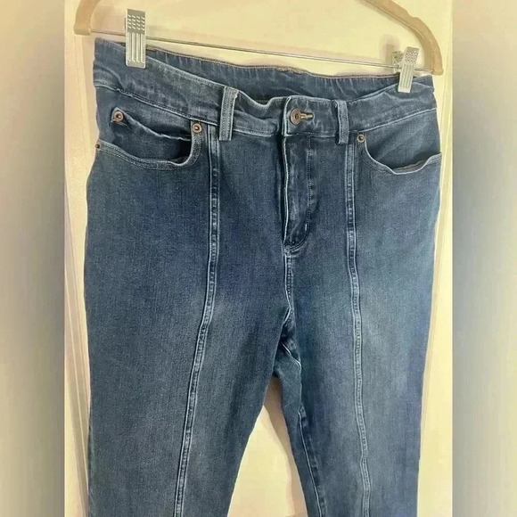 Duluth Trading Company Women’s Jean-Netics High Rise Slim Leg Jeans - Size 10S - Picture 2 of 9